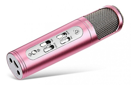 Микрофон Remax K-02 Pink