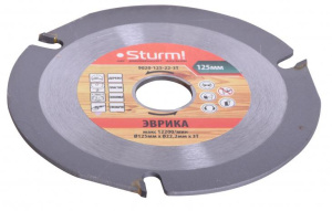 Диск пильный STURM Эврика, 125x22x3 (9020-125-22-3T)