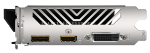 Видеокарта Gigabyte PCI-E GV-N1656OC-4GD NV GTX1650 4096Mb 128 GDDR6 1635/12000 DVIx1/HDMIx1/DPx1/HD