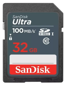 Карта SD 32 GB Sandisk Class10 SDSDUNR-032G-GN3IN Ultra