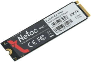 SSD М.2 500Gb Netac NT01NV3000-500-E4X (R:3100 W:2100)