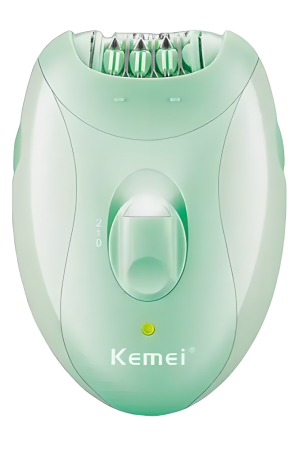 Эпилятор MEYOR KEMEI KM-6037, 4 в 1, зеленый (919132199)