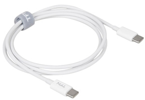 Кабель USB 2.0 Type C - Type C 1 м TFN ,TFN-CUSBCUSB1MTPWH TPE white