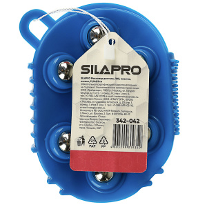 Массажер SILAPRO пластик, металл 13,5х9,5см (342-042)