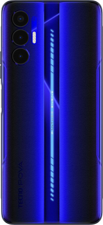 Сотовый телефон TECNO POVA 3 128GB Electric Blue/голубой