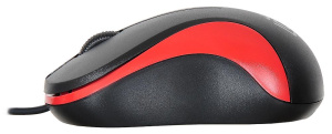 Мышь Oklick 115S for Notebooks Black/Red