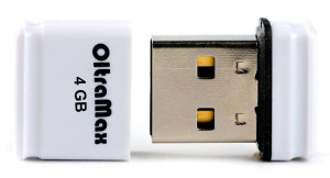 Карта USB2.0 4 GB OLTRAMAX 50 белый