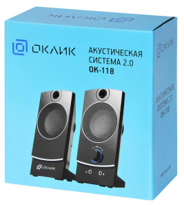 Акустика Oklick OK-118 черный