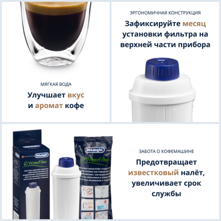 Фильтр для кофемашин De'Longhi DLSC 002