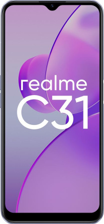 Сотовый телефон REALME C31 32Gb серебристый