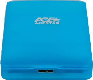 Внешний корпус AgeStar 3UBCP3 SATA пластик синий 2.5"