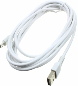 Кабель USB 2.0 A вилка - micro USB 2 м HOCO X20 Flash White