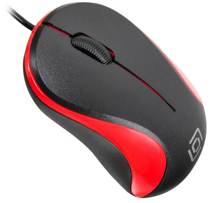 Мышь Oklick 115S for Notebooks Black/Red