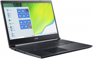 Ноутбук 15.6" Acer A715-75G-57GR (NH.Q99ER.00K) i5 10300H/8Gb/SSD512Gb/GTX 1650 4Gb/IPS/Win10