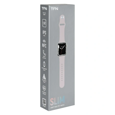 Смарт-часы TFN t-watch SLIM розовый TFN-SW-TWSLIMPK