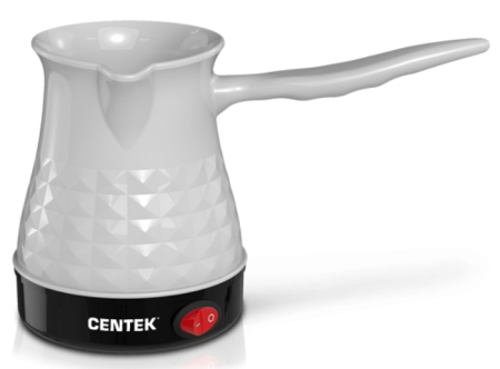 Кофеварка CENTEK CT-1097 белый турка