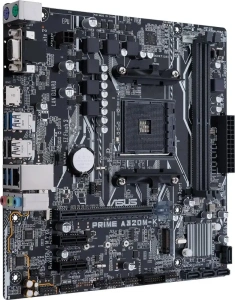 М/П SOC-AM4 Asus PRIME A320M-K/CSM Soc-AM4 AMD A320 2xDDR4 mATX AC`97 8ch(7.1) GbLAN RAID+VGA+