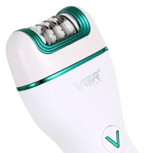 Эпилятор VGR V-728, белый/зеленый