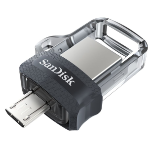 Карта USB3.0 16 GB Sandisk Ultra Dual drive SDDD3-016G-G46 черный