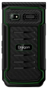 Сотовый телефон BQ 2822 Dragon Black/Green