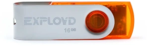 Карта USB2.0 16 GB EXPLOYD 16GB-530 оранжевый