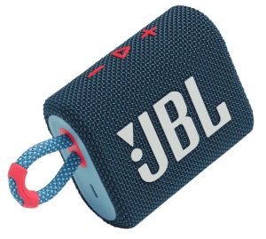 Акустика портативная JBL GO 3 синий-розовый