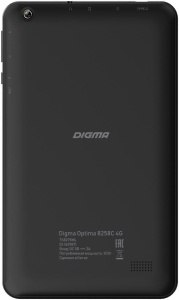 Планшет 8" Digma Optima 8258C 4G черный