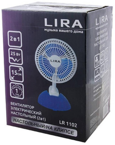 Вентилятор настольный LIRA LR 1102 