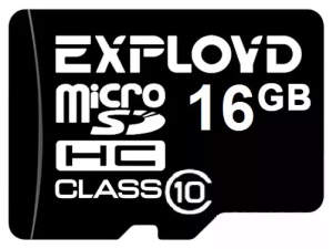 Карта micro-SD 16 GB EXPLOYD Class10