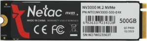 SSD М.2 500Gb Netac NT01NV3000-500-E4X (R:3100 W:2100)