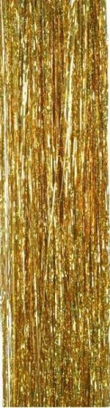 Мишура-дождик 20х100см золото (279333)