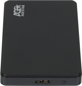 Внешний корпус AgeStar 3UB2P2 SATA III пластик черный 2.5"