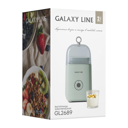 Йогуртница Galaxy LINE GL2689 1л мятный