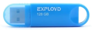 Карта USB2.0 128 GB EXPLOYD 570 синий