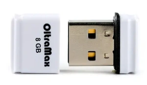 Карта USB2.0 8 GB OLTRAMAX Mini 50 белый