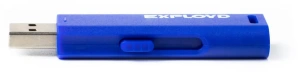 Карта USB2.0 16 GB EXPLOYD 580 синий