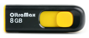 Карта USB2.0 8 GB OLTRAMAX OM-8GB-250-желтый