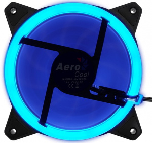 Кулер корпус 120x120x25 Aerocool Rev Blue 120x120 3-pin 15dB 153gr LED Ret