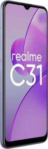 Сотовый телефон REALME C31 32Gb серебристый