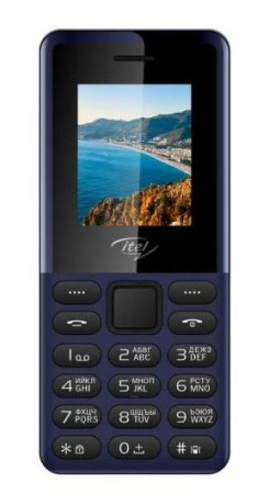 Сотовый телефон ITEL IT2163R Dark Blue/синий