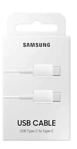 Кабель USB 3.0 Type C - Type C 1 м SAMSUNG EP-DA705BWRGRU белый