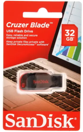 Карта USB2.0 32 GB Sandisk Cruzer Blade SDCZ50-032G-B35