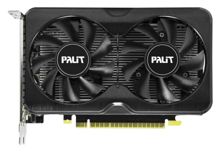 Видеокарта Palit PCI-E PA-GTX1630 DUAL 4G NV GTX1630 4096Mb 64 GDDR6 1740/12000/HDMIx1/DPx2/HDCP Ret NE6163001BG6-1175D