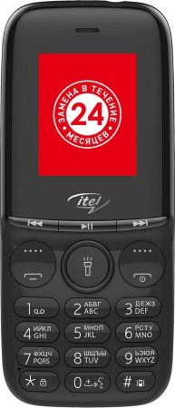 Сотовый телефон ITEL IT2320 Black/черный