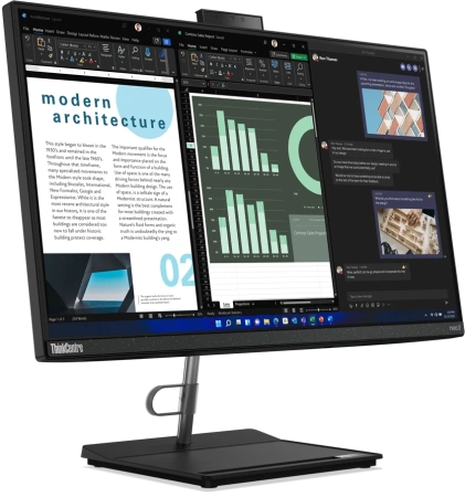 Моноблок 24" Lenovo ThinkCentre Neo 30 a i7-1260P/RAM 16 ГБ/SSD 512 ГБ/Intel UHD Graphics/DOS