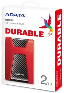 HDD USB 2Tb A-Data USB3.0 AHD650-2TU31-CRD 