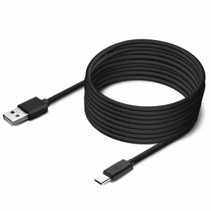 Кабель USB 2.0 A вилка - Type C 3 м Borasco 2А черный