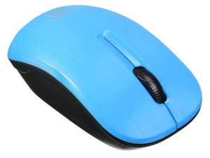Мышь Oklick 525MW голубой оптическая (1000dpi) беспроводная USB