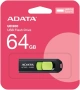 Карта USB3.2 64 GB ADATA UC300 (ACHO-UC300-64G-RBK/GN) Type-C черный/зеленый