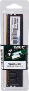 Память DDR4 8192Mb 3200MHz Patriot  Signature Line (PSD48G320081)